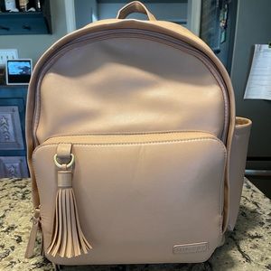 Skip hop Greenwich vegan leather diaper bag